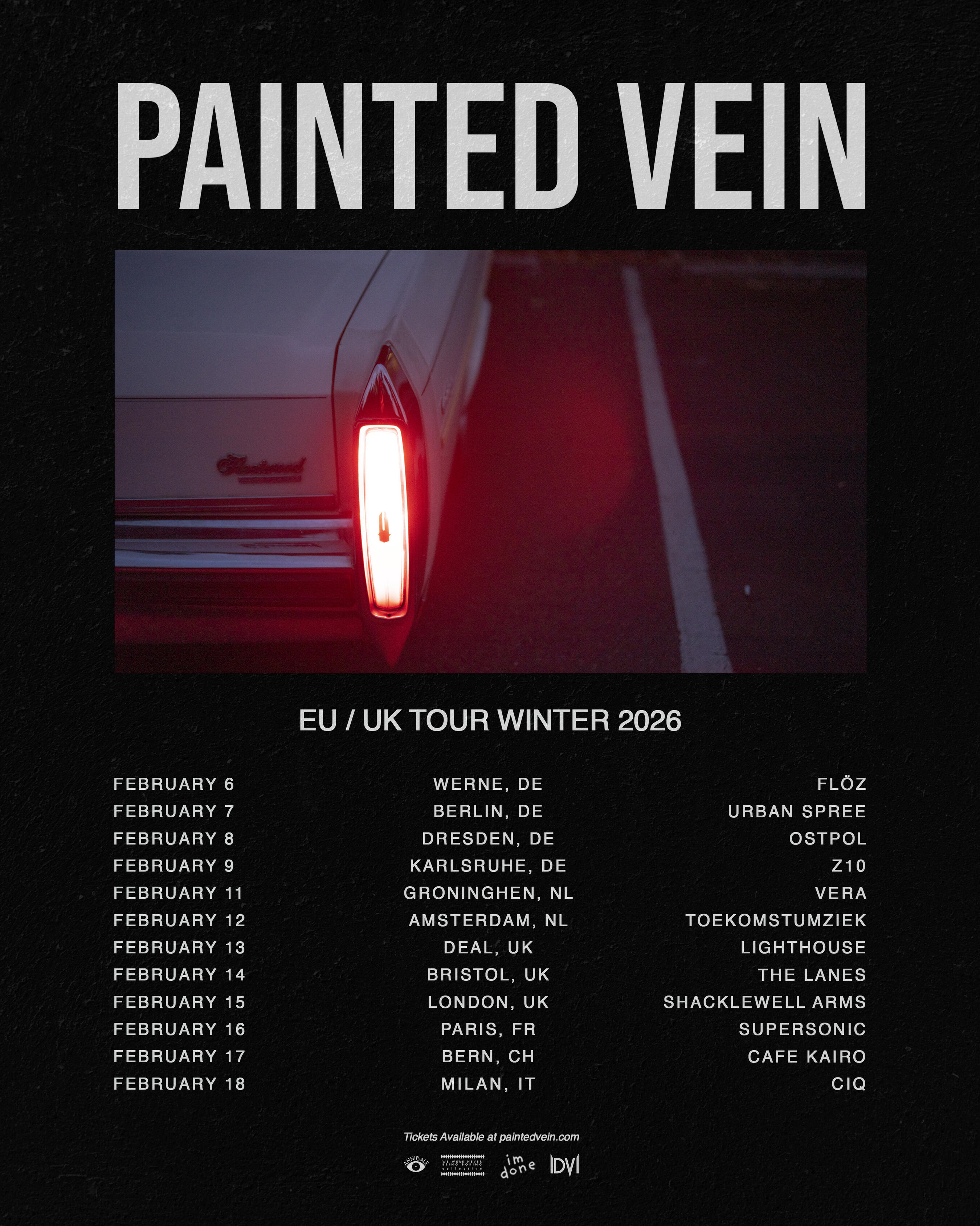 Painted Vein Italian Tour